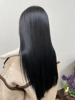 【縮毛矯正】髪質改善ストレート+5stepバイカルテトリートメント🌷