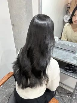 💙透明感ワンカラー+水分補給トリートメント🧊✨