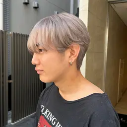 【ご新規様限定】🪡メンズカット＋ブリーチ込みダブルカラー🩵🩵