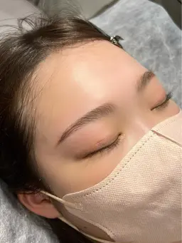 上まつ毛パーマ＋美眉アイブロウWAX