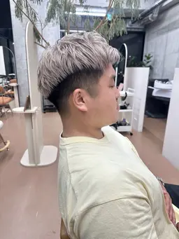 🔹<メンズ限定>ブリーチ+オンカラー🔹(ブリーチ/ハイトーン/メンズハイトーン)