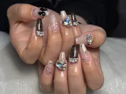 【チップ】長さだし＆持ち込みデザイン10本art