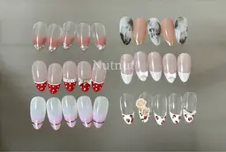 🌸 定番じゃないユニークフレンチ定額デザインネイルモデル募集 🌸NutNut【ナットナット】原宿/北参道サロン