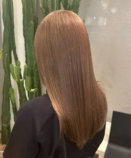 ［ブリーチ無しダブルカラー］ダメージ最小限で明るく✨