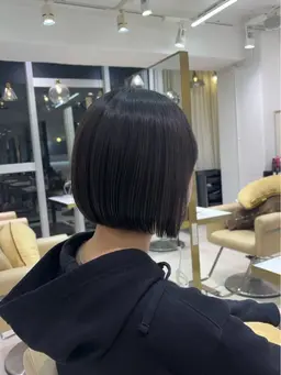 ボブカット✂︎+トリートメント