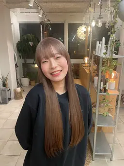 【ミニモ限定クーポン🔥】カット+ブリーチ+カラー+2stepトリートメント