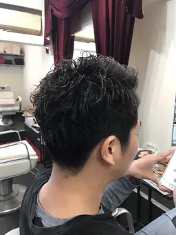 【メンズ限定】カット+ツイストパーマ