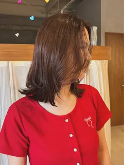 【先着100名様限定!celvokeコフレ付き✨️】カット+透明感カラー+3stepトリートメント🎄❤️