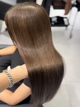 [髪質改善Level★☆☆]カット+アディクシーカラー+2STEPオージュアトリートメント¥7700