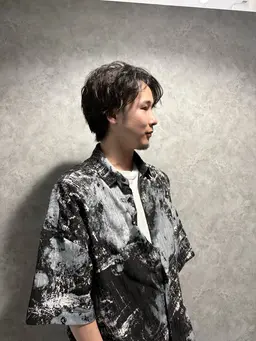 メンズカット➕パーマ