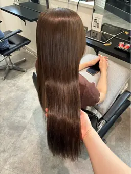 🧚🏻‍♀️酸性縮毛矯正リタッチ🧚🏻‍♀️