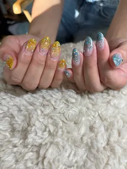 ✨ワンカラー・ラメグラ✨