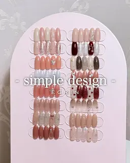 人気No.1✨ミニモ限定価格♥︎シンプルデザインコース