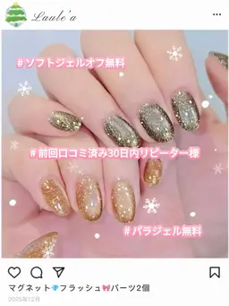 🐱マグネット💎フラッシュ🎀パーツ2個