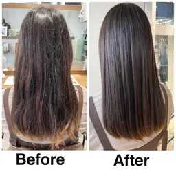 カット+縮毛矯正+トリートメント