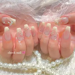 【ハンドジェル】アート有りメニュー/自店オフ・ケア込/パーツ、アート代別途