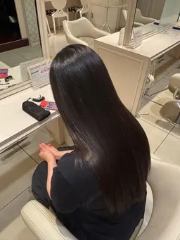 縮毛矯正(リタッチ)✨️