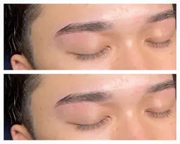《9月25日》メンズ限定！眉ワックスモデル！オーダーメイド眉waxスタイリング※眉毛を伸ばしてご来店ください
