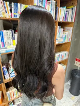 ブリーチなしワンカラー