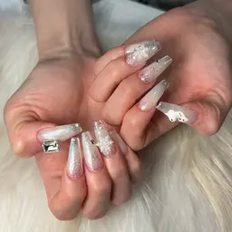 🍒チップ長さ出し人気No.1🍒アート&パーツ120分やり放題