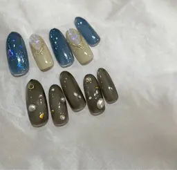 シンプルデザインコース💅当店サンプルからお選びいただけます！カラー変更OK🙆‍♀️