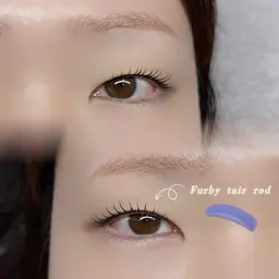 🫧Jr.eyelist上まつげ一重パーマ🫧直前予約又はデザイン選択◎仕上げにトリートメントつき✨