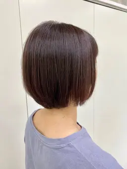 グレーカラー（全体白髪染め）モデル🌼