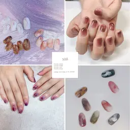 オフなし🌷 2colorニュアンスネイル