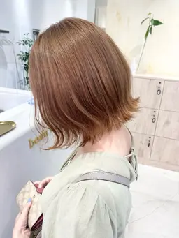 💫人気No.2💫匠のカット+髪質改善in艶カラー+Aujua4stepTR(ロング料金なし)