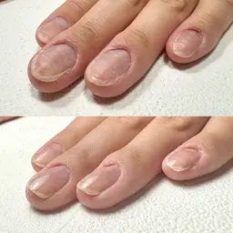 〖御新規さま〗素爪の美しさを引き出すクリア仕上げ