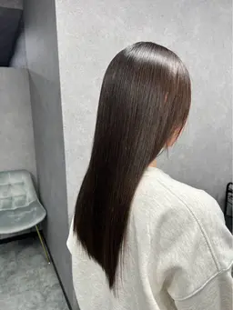 プレミアム縮毛矯正+リファンデトリートメント