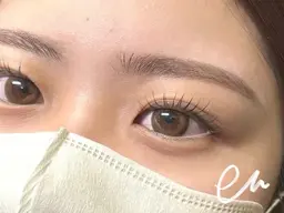 眉毛アイブロウWax+まつ毛パーマ+眉毛カラー
