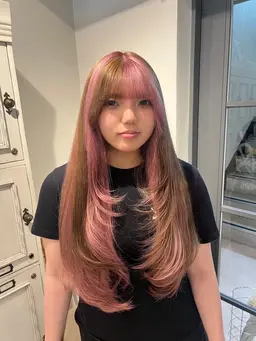 【🤍12月平日限定🤍】1ブリーチ+カラー+1 stepトリートメント