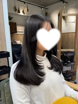 レイヤーカット➕髪に栄養与えるoggi mutaトリートメント🫧（髪質改善トリートメント）