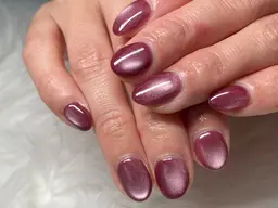 ワンカラー・ラメグラ【マグネット・フラッシュ追加料金なし】