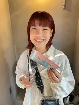 🌻夏前にカラーしましょう🌻カット＋ブリーチなしでつくるダブルカラー🥣