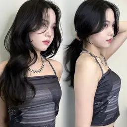 【絶対決まる💞盛れバング🪽】ポイントケアストレート💓ワンカラー💋前髪顔まわりカット込み🎀2stepTR付き✨