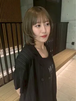 【stylist限定🎀】🖤韓国艶髪🖤 ダブルカラー［ブリーチなしorケアブリーチ］+トレンドカット（暖色/学割）