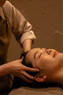 夢睡リフレッシュドライヘッドスパ