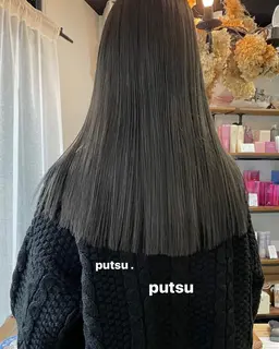 ✨赤み脱却❣️グレージュなら🦋💕アディクシーカラー×7種のダメージケアトリートメント✨