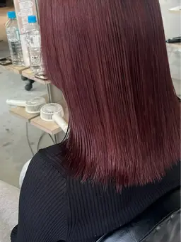 🐩 U22ミニモ学割 🍐ケアブリーチダブルカラー＋カット＋うる艶トリートメント