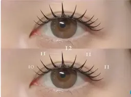 【韓国風束感仕上げ】フラットラッシュ120本¥ 4680オフ無料