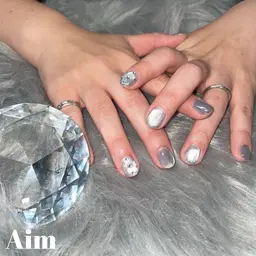 ハンドネイル　持ち込みデザイン