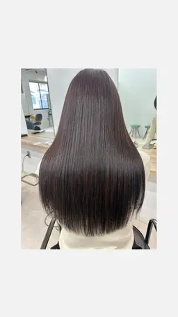 縮毛矯正モデル☔️✨✨