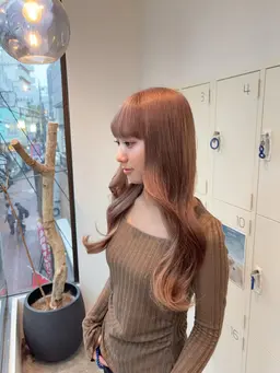 bleach+color 🤍 ※ケアブリーチ使用