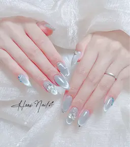 【チップ長い出し】 持ち込みデザイン (アート4~ 6本程度) ¥9980