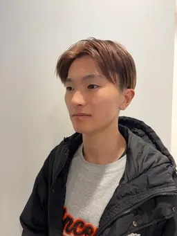 ブリーチなしで色味を楽しみたい方におすすめ!!【メンズワンカラー】