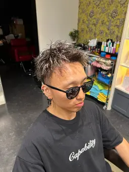カット+パーマ