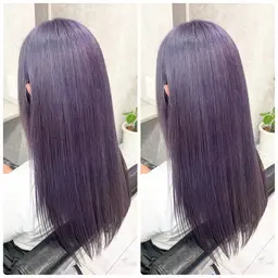 🌈ダブルカラー🌈全体ブリーチ１回込み 【前処理.中間処理.ケアトリートメント付き】