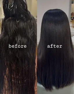 梅雨の時期うねらないストレートパーマ🌟 「ストレートパーマ+シャンプーブロー」